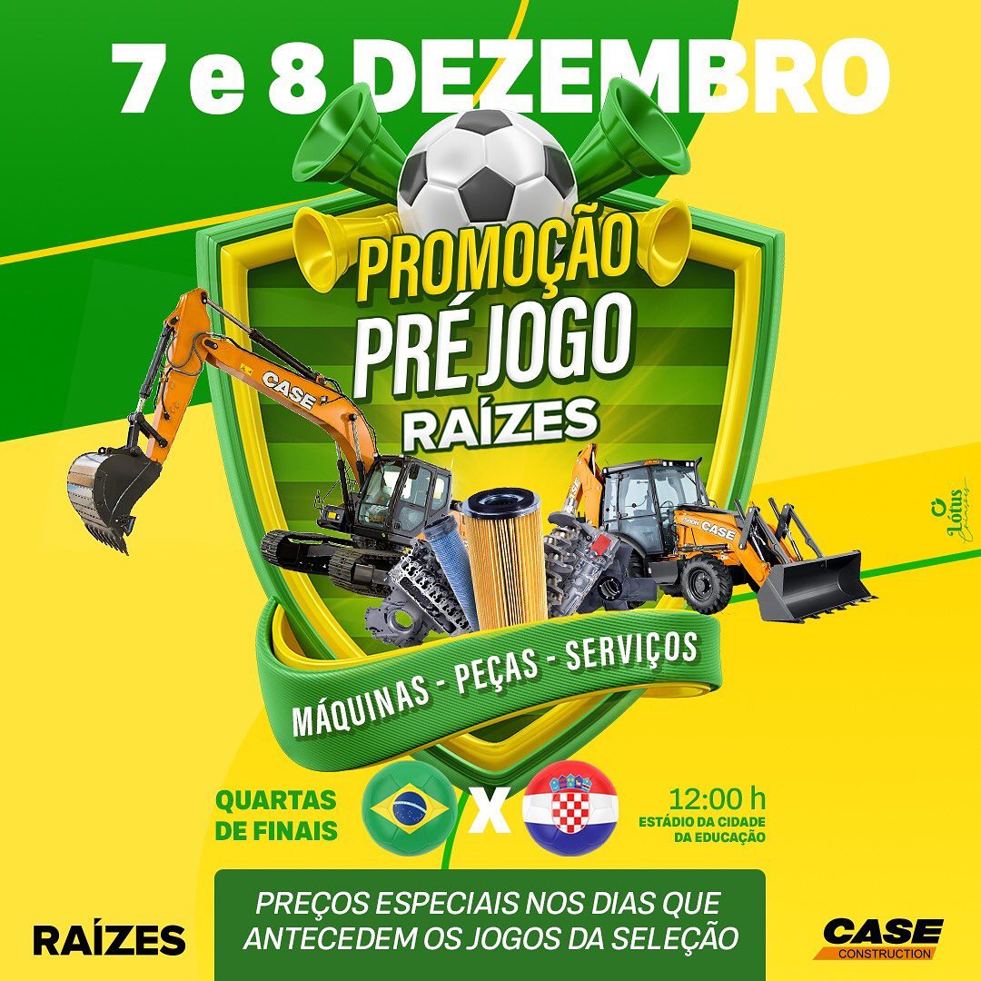 PROMOÇÃO PRÉ JOGO RAÍZES